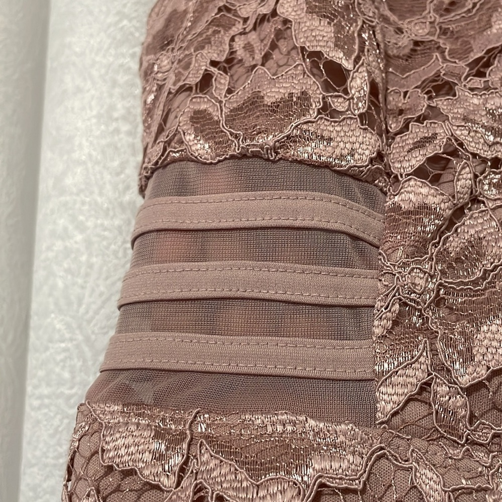 Blush Pink Cocktail Dress - Picture 4 of 7